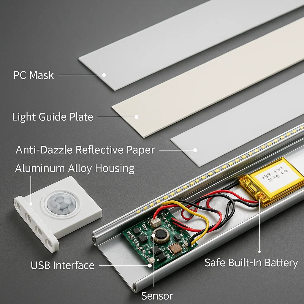 iLuma 4 Pro | Kabelloses LED-Licht mit Bewegungssensor