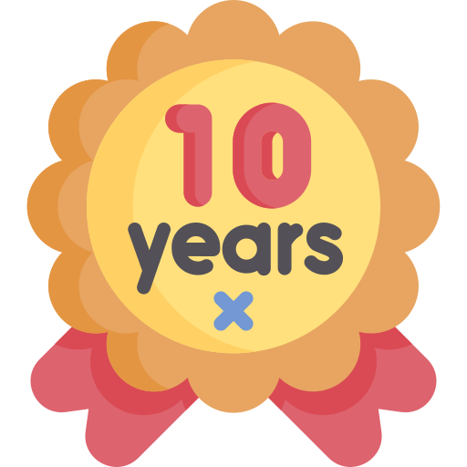 10 Jahre GARANTIE